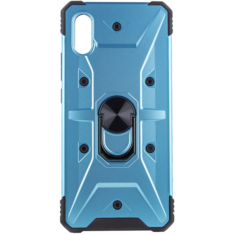 Ударостійкий чохол Pathfinder Ring на Xiaomi Redmi 9A (Блакитний / Light Blue)