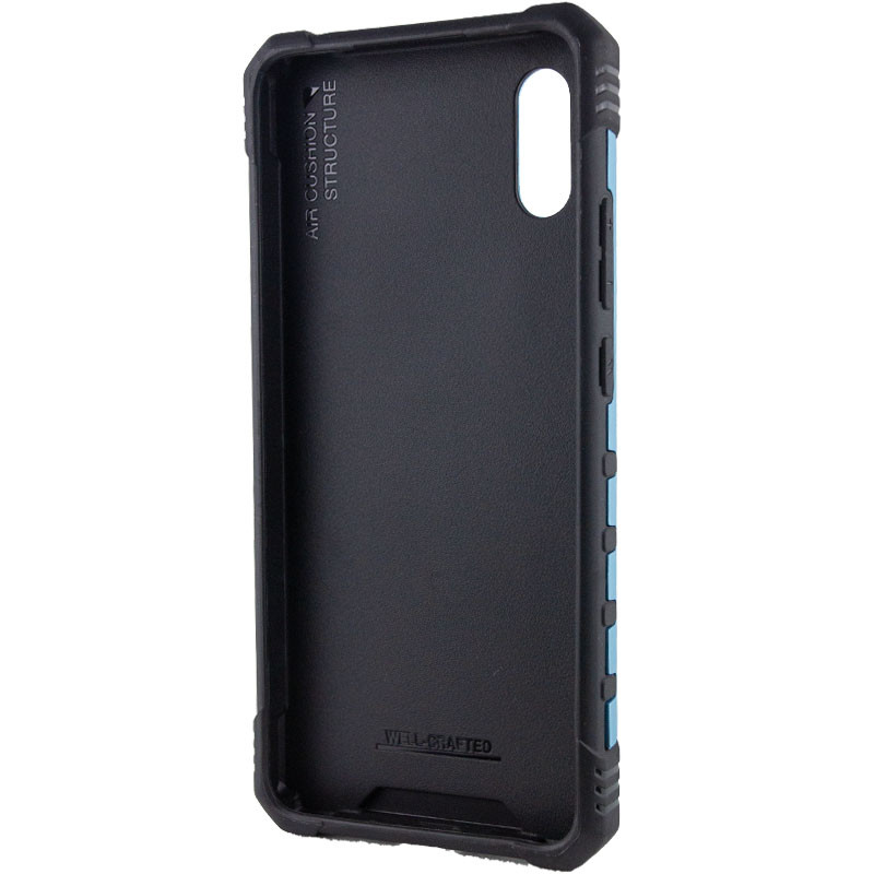 Фото Ударостійкий чохол Pathfinder Ring на Xiaomi Redmi 9A (Блакитний / Light Blue) в маназині vchehle.ua