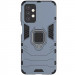 Фото Ударостійкий чохол Transformer Ring for Magnet на Samsung Galaxy A53 5G (Сірий / Metal slate) на vchehle.ua