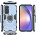 Купить Ударопрочный чехол Transformer Ring for Magnet для Samsung Galaxy A55 (Серый / Metal slate) на vchehle.ua