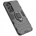 Фото Ударопрочный чехол Transformer Ring for Magnet для Samsung Galaxy A55 (Черный / Soul Black) на vchehle.ua