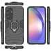 Заказать Ударопрочный чехол Transformer Ring for Magnet для Samsung Galaxy A55 (Черный / Soul Black) на vchehle.ua