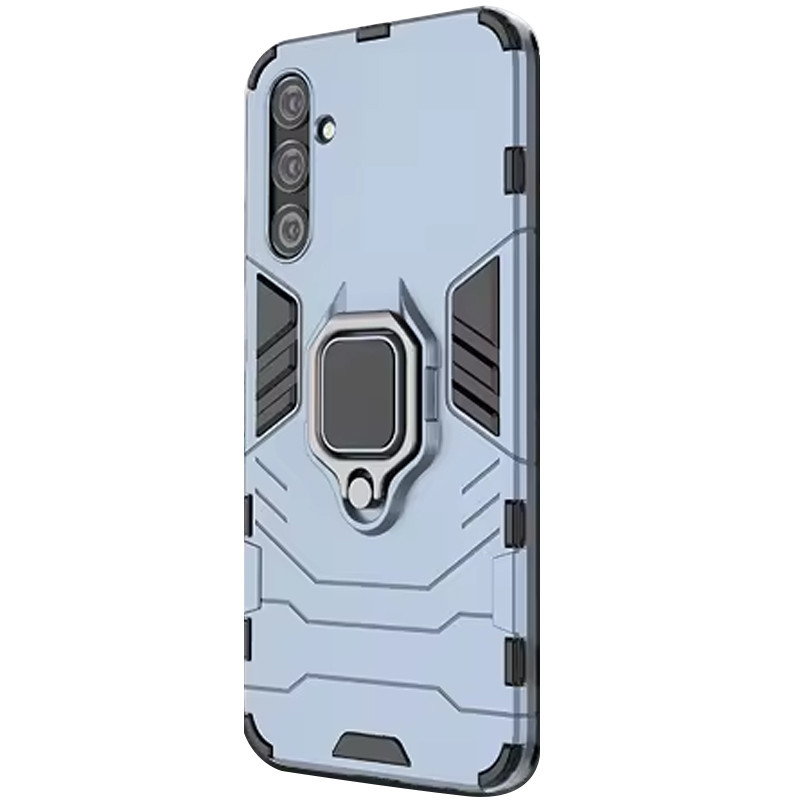 Фото Ударопрочный чехол Transformer Ring for Magnet для Samsung Galaxy M54 5G (Серый / Metal slate) в магазине vchehle.ua