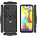 Фото Ударостійкий чохол Transformer Ring for Magnet на Samsung Galaxy M30s / M21 (Чорний / Soul Black) на vchehle.ua