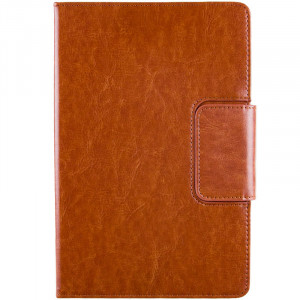 Универсальный кожаный чехол-книжка для планшета 9-10"