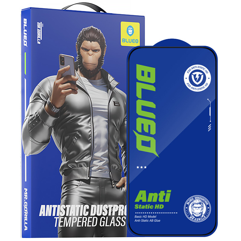 Защитное 2.5D стекло Blueo Full Cover HD для Apple iPhone 17 Pro Max / 16 Pro Max (6.9")