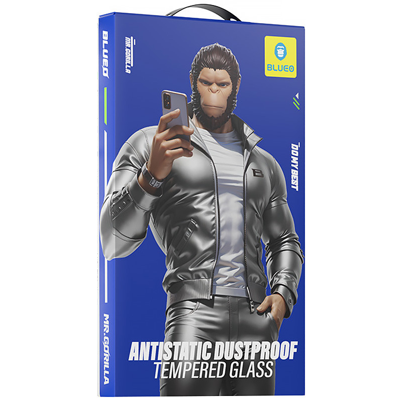 Фото Защитное 2.5D стекло Blueo Full Cover HD для Apple iPhone 17 Pro Max / 16 Pro Max (6.9") (Черный) в магазине vchehle.ua