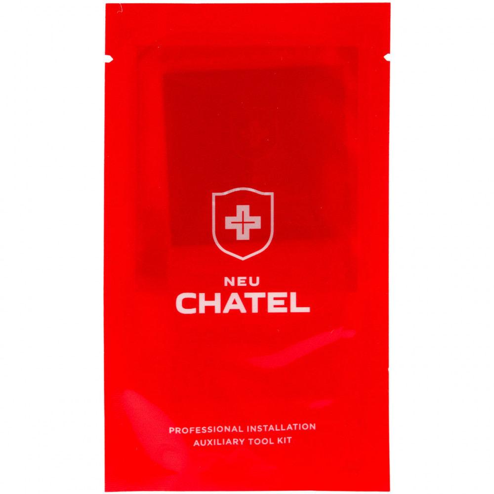 Захисне 3D скло NEU Chatel Crystal на Apple iPhone 16 Pro (6.3") (Чорний) в магазині vchehle.ua