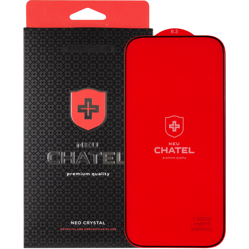 Захисне 3D скло NEU Chatel Crystal на Apple iPhone 16 Pro Max (6.9")
