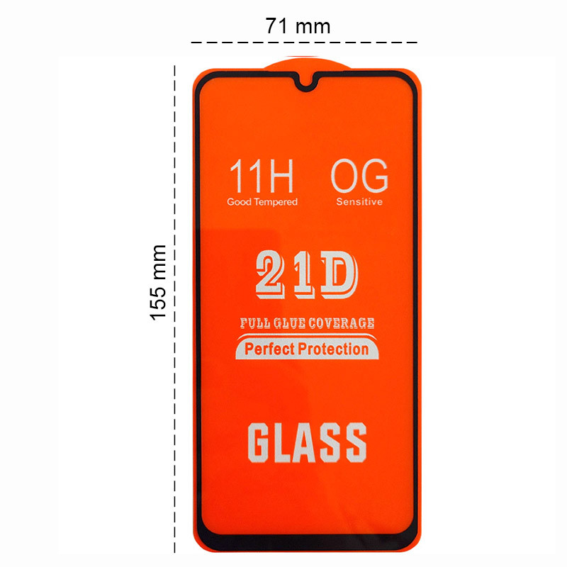 Фото Защитное стекло 2.5D CP+ (full glue) для Samsung Galaxy A24 4G (Черный) в магазине vchehle.ua