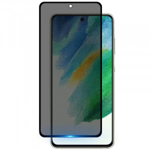 Захисне скло Privacy 5D (full glue) на Samsung Galaxy S24 FE