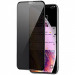 Защитное стекло Privacy 5D Matte (full glue) для Apple iPhone 11 Pro / X / XS (5.8") (Черный)