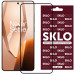 Защитное стекло SKLO 3D для Realme GT 7 / 7T (Черный)