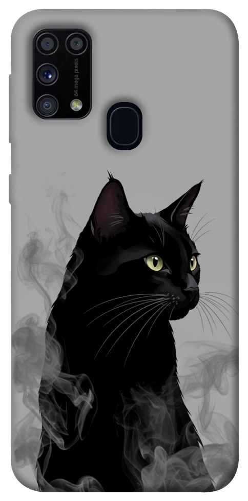 Чехол Smoke cat для Galaxy M31 (2020)
