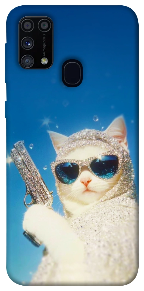 Чехол Diamond kitty для Galaxy M31 (2020)