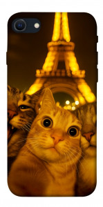 Чехол Paris selfie для iPhone SE (2022)