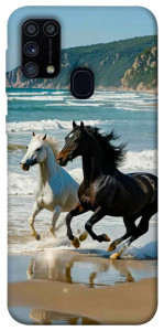 Чехол Beach Horses для Galaxy M31 (2020)