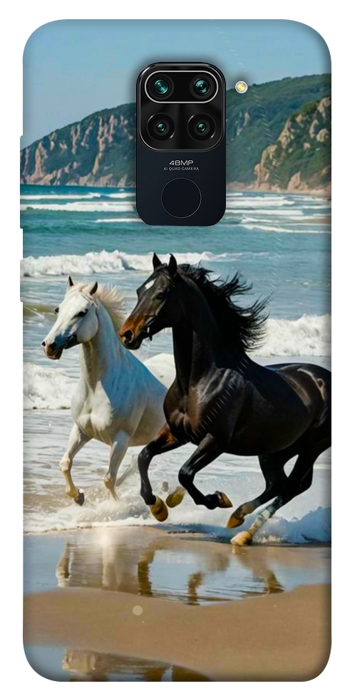 Чехол Beach Horses для Xiaomi Redmi 10X