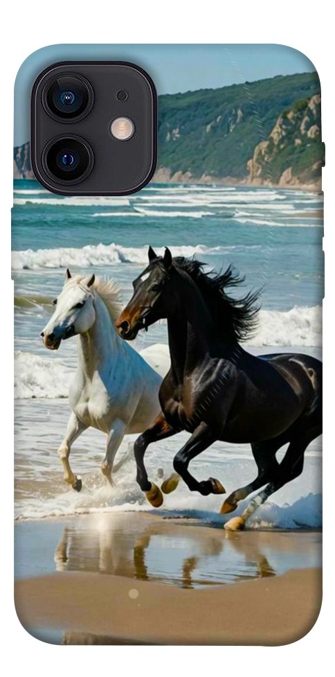 Чохол Beach Horses для iPhone 12 mini
