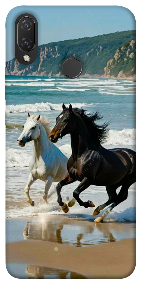 Чехол Beach Horses для Huawei Nova 3i