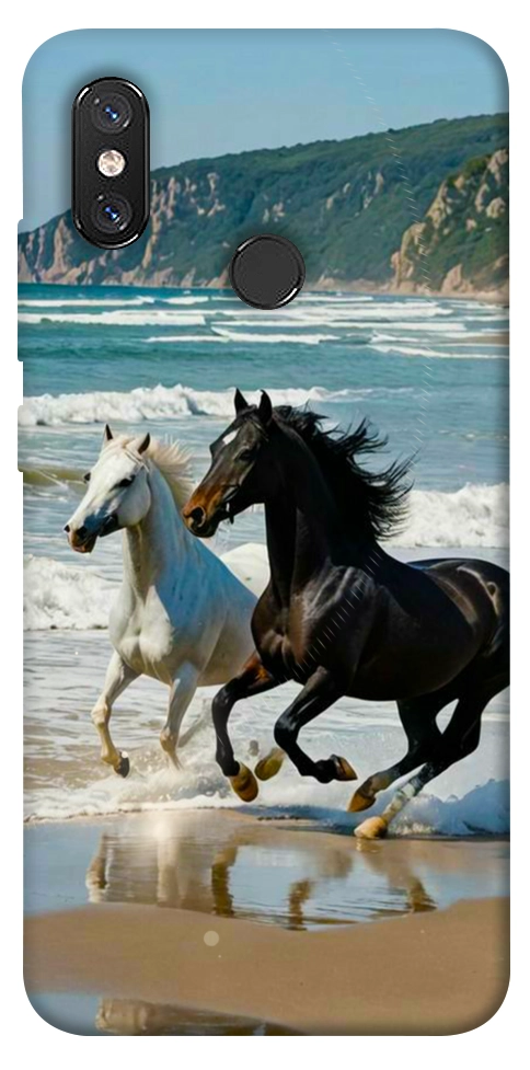 Чехол Beach Horses для Xiaomi Mi 8