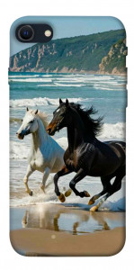 Чехол Beach Horses для iPhone SE (2022)