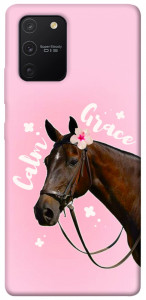 Чохол Horse with flower для Galaxy S10 Lite (2020)