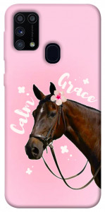 Чехол Horse with flower для Galaxy M31 (2020)