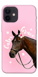 Чехол Horse with flower для iPhone 12 mini