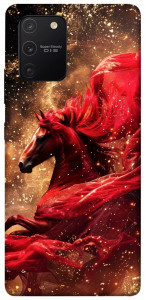 Чохол Red sparkles Horse для Galaxy S10 Lite (2020)