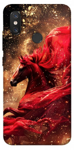 Чехол Red sparkles Horse для Xiaomi Mi 8