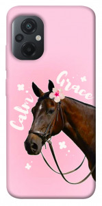 Чехол Horse with flower для Xiaomi Poco M5
