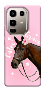 Чехол Horse with flower для Infinix Note 50 Pro 4G