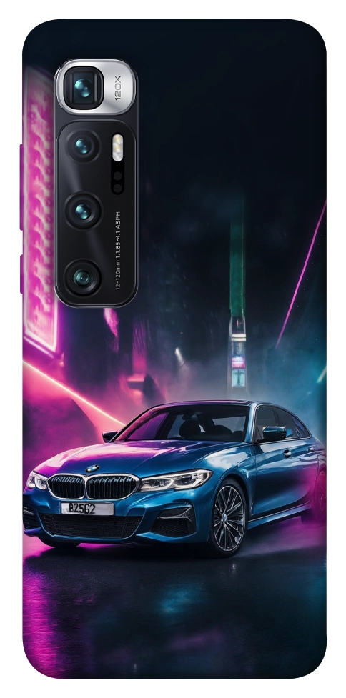 Чехол Неоновое BMW для Xiaomi Mi 10 Ultra