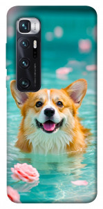 Чехол Swimming corgi для Xiaomi Mi 10 Ultra