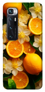 Чехол Лимоны и цветы для Xiaomi Mi 10 Ultra