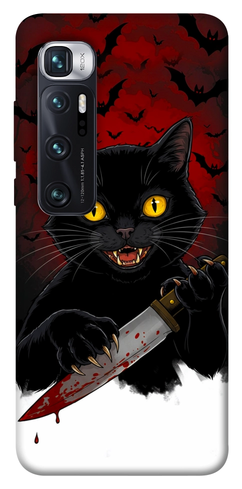 Чехол Horror lucky cat для Xiaomi Mi 10 Ultra