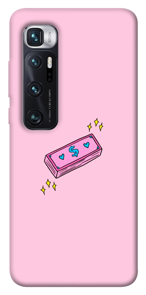Чехол Simple pink money для Xiaomi Mi 10 Ultra