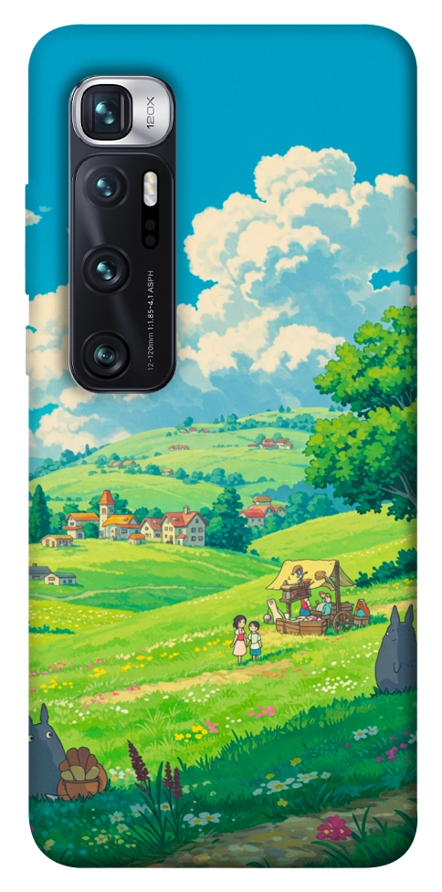 Чехол Miyazaki landscape для Xiaomi Mi 10 Ultra