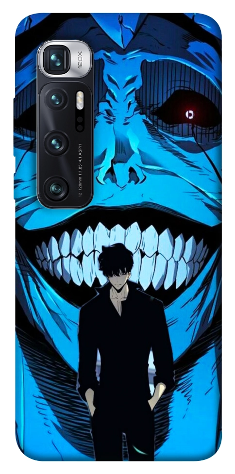 Чехол Solo leveling blue vibe для Xiaomi Mi 10 Ultra
