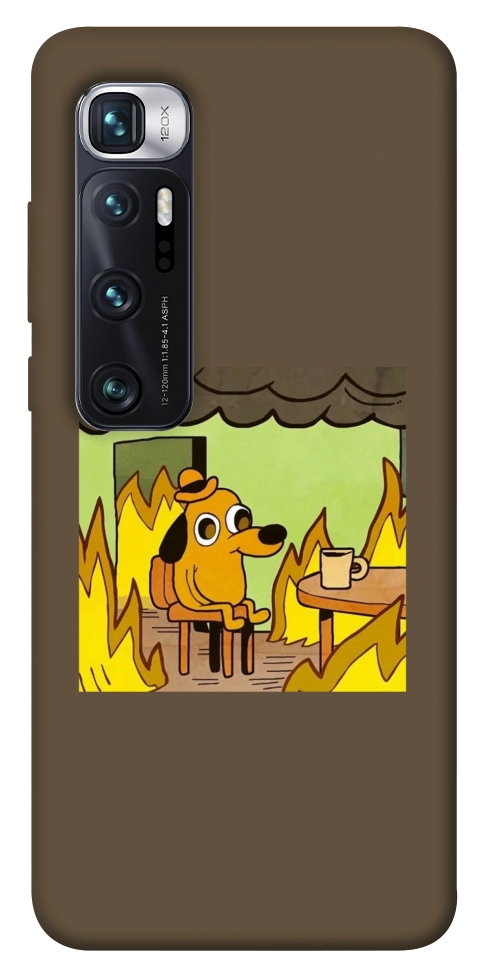 Чехол Dog in the fire для Xiaomi Mi 10 Ultra
