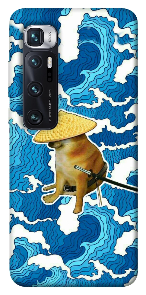 Чехол Sad dog samurai для Xiaomi Mi 10 Ultra