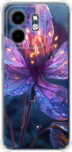 Чохол для Infinix Hot 50i Магічний квітка (Фіолетовий)
