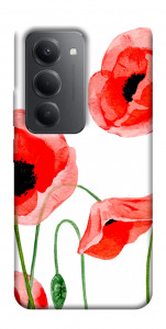 Чехол Акварельные маки для Xiaomi Redmi 15 (Global)