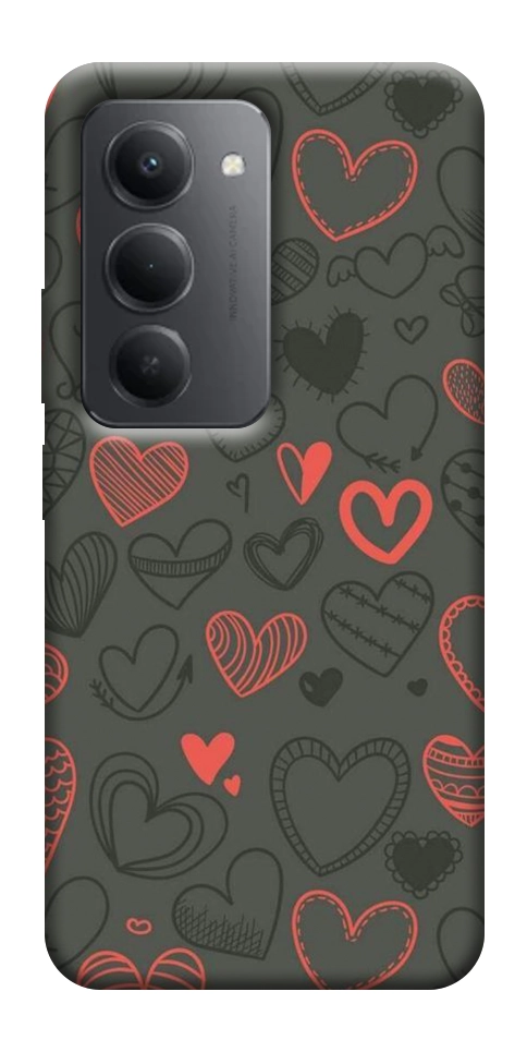 Чохол Милі серця для Xiaomi Redmi 15 (Global)