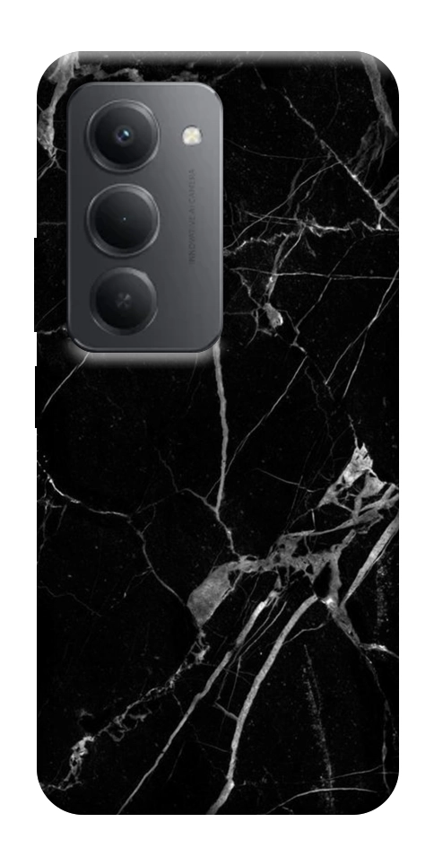 Чехол Черный мрамор для Xiaomi Redmi 15 (Global)