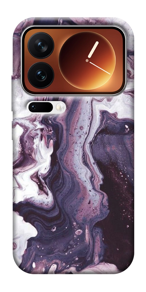 Чехол Красный мрамор для Xiaomi 17 Pro Max