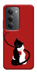 Чехол Влюбленные коты для Xiaomi Redmi 15 (Global)