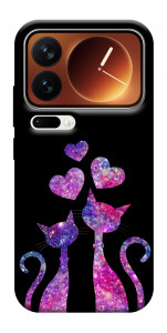 Чехол Космические коты для Xiaomi 17 Pro Max