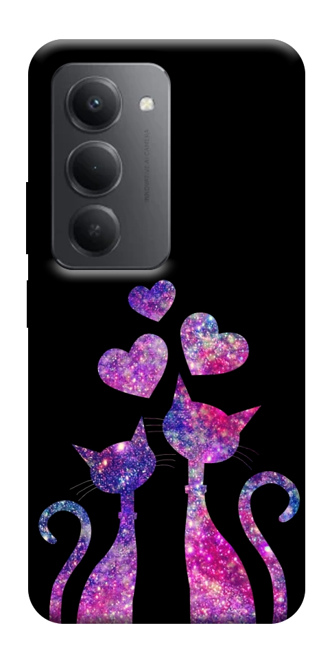 Чехол Космические коты для Xiaomi Redmi 15 (Global)